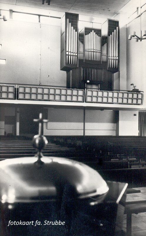 Kruiskerk, ALphen aan den Rijn, orgelfront, van Vulpen, 1957