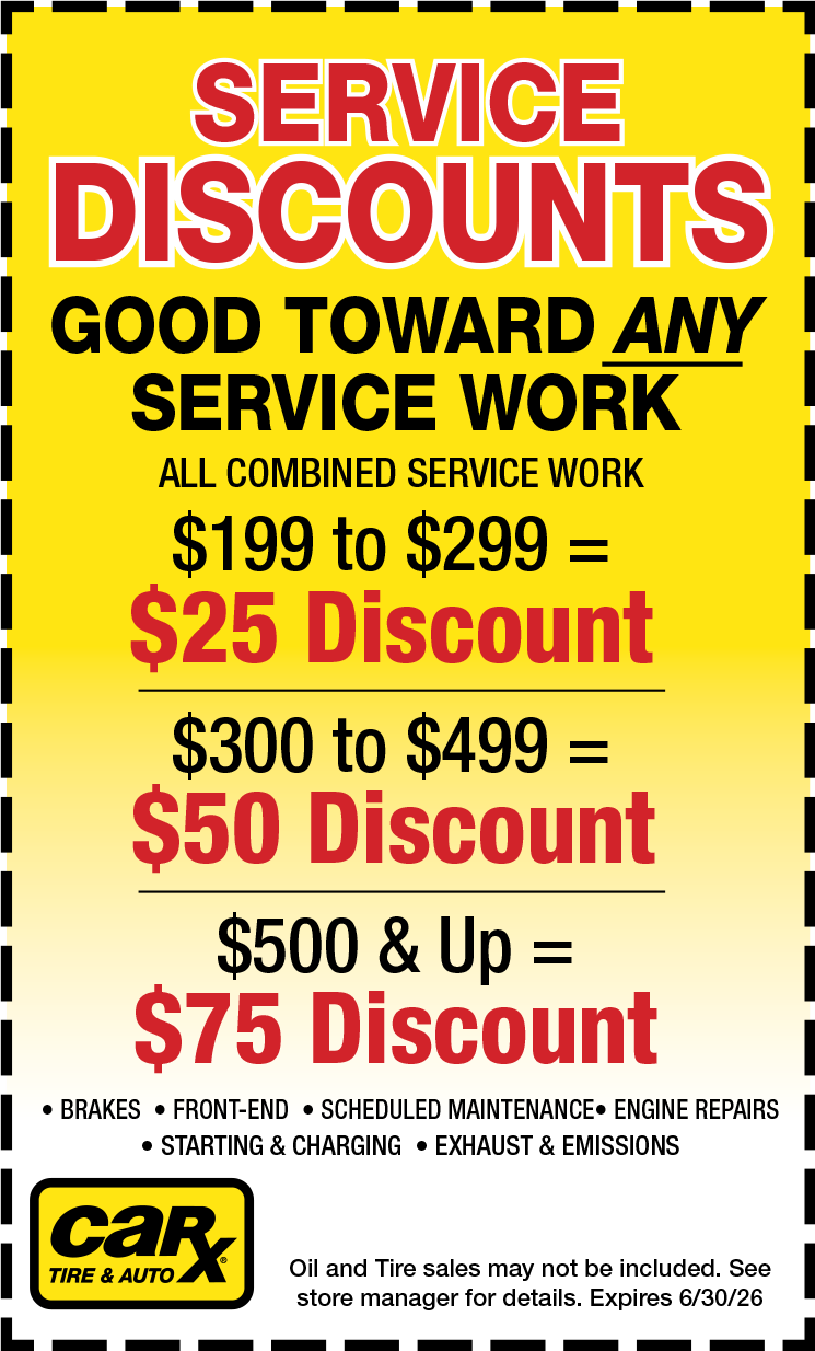 Service Discount Coupon