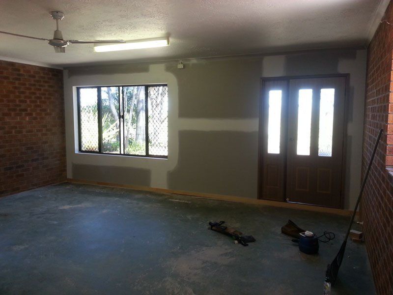 Interior renovation work in progress