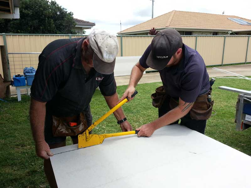 builder working on a project