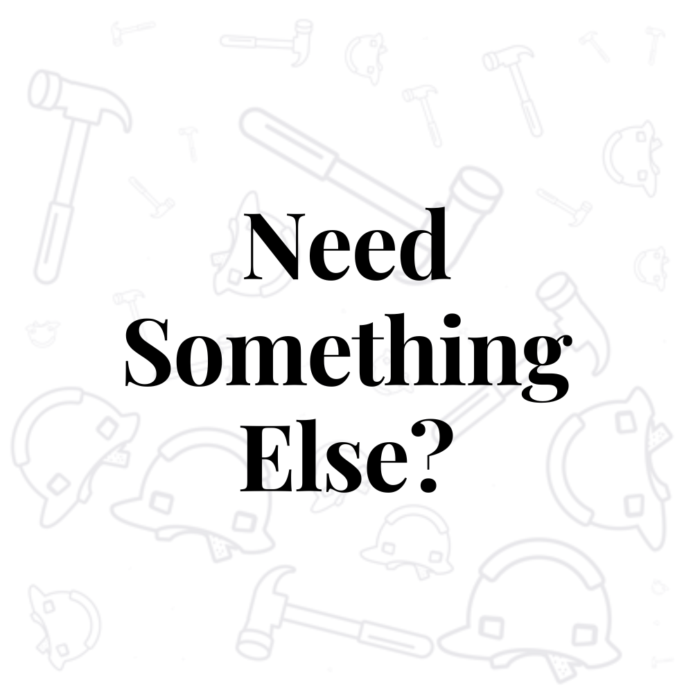 a picture of a sign that says `` need something else ? ''