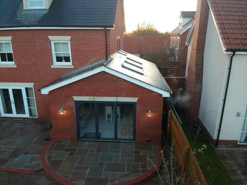 Best Suffolk home extension local builder. Best kitchen & dinning room extension.