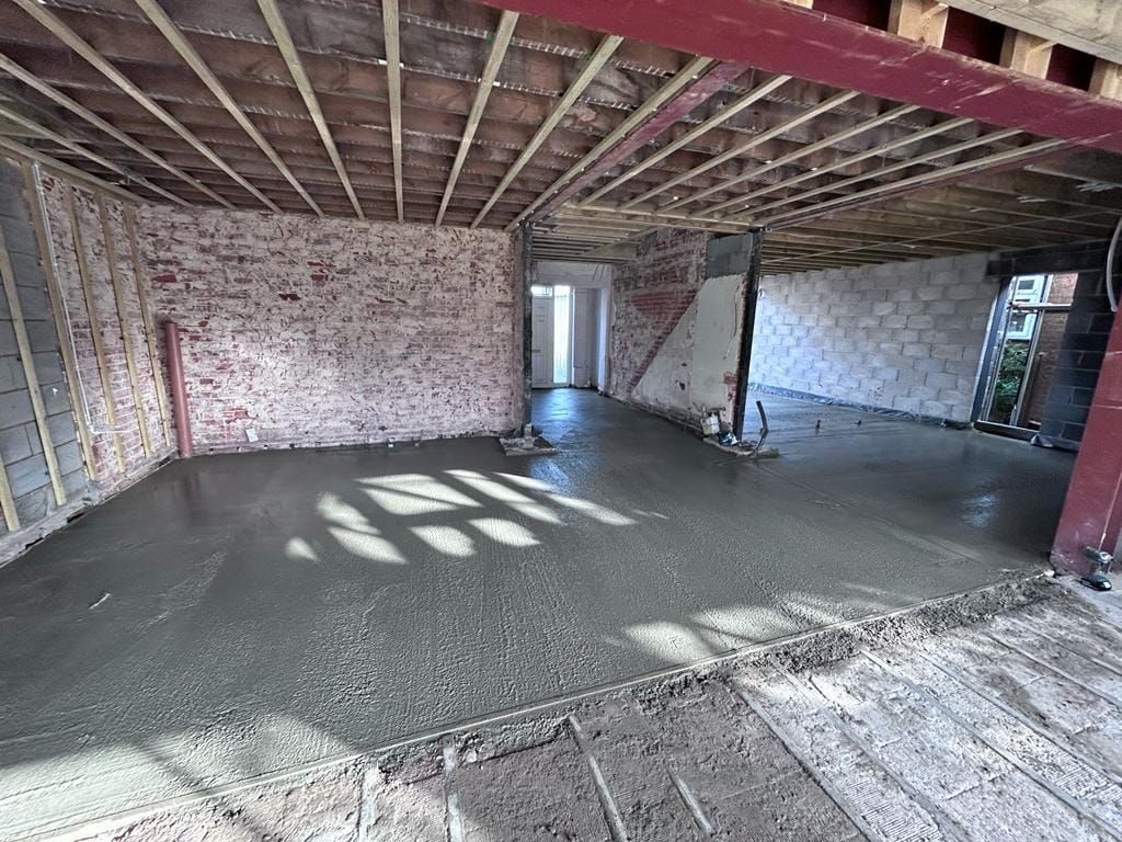 New floor built by pro build east ltd near Ipswich in Suffolk