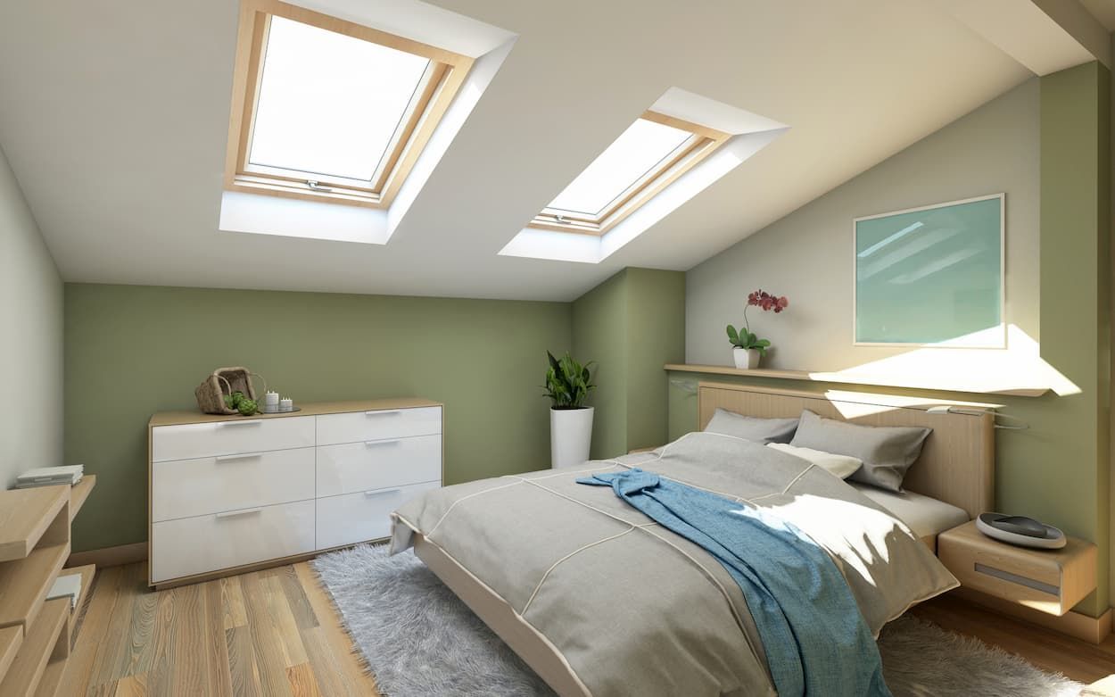 Image Showing The Best local builders near Stowmarket in Suffolk for home loft conversion. image of bedroom loft conversion home alterations and renovations. Attic and loft conversions by best local Builder near me. Pro Build East Ltd.