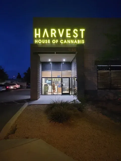 Sign for Harvest House 