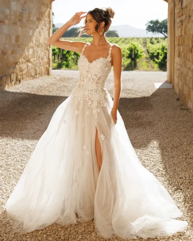 essense of australia wedding dress Sweet As Candy Lace Dress main image 1