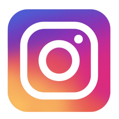 Instagram app logo: a square with a white outline around a gradient of orange, pink, and purple, with a white camera icon.