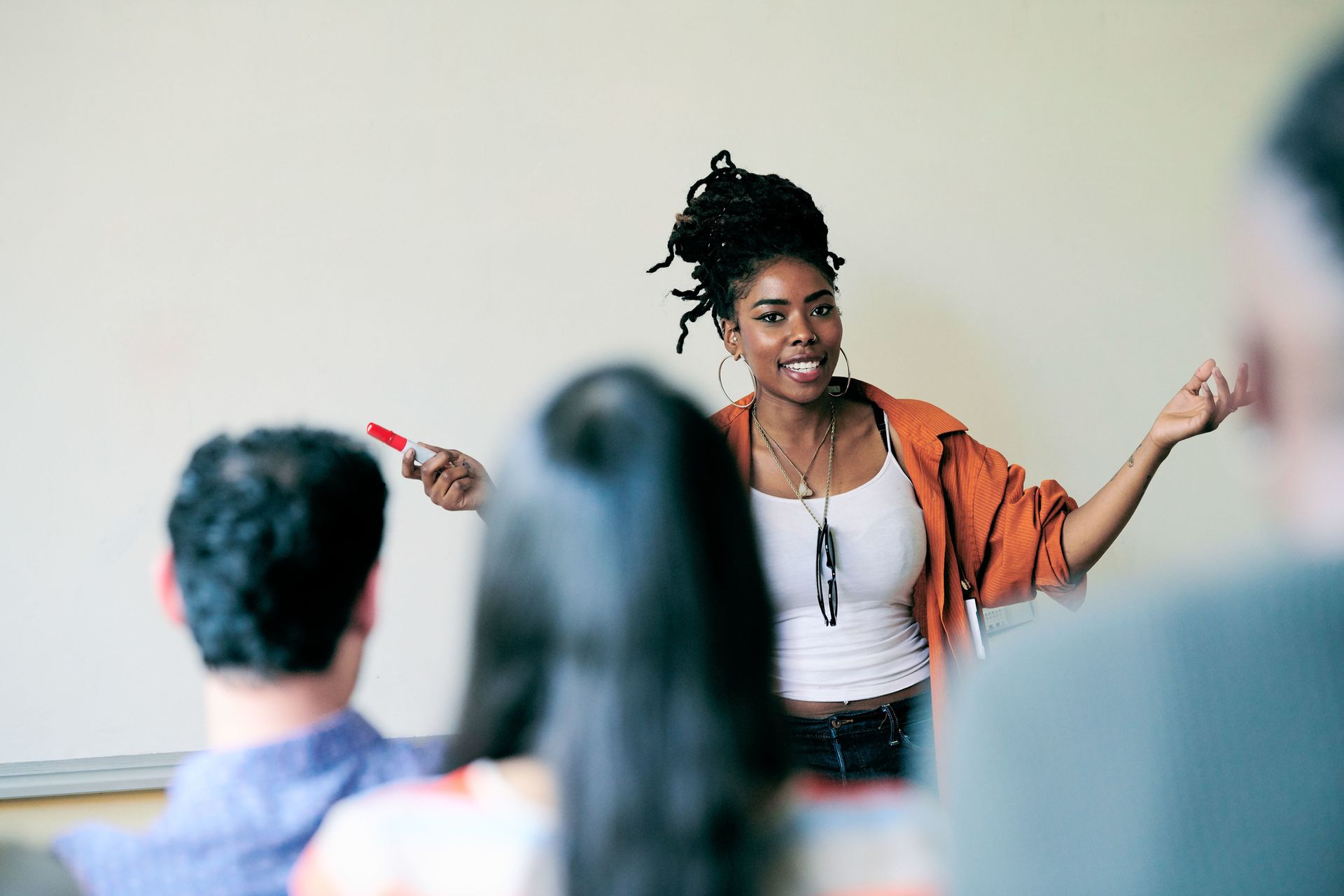 Teacher Teaching Students In Language Class — NYC, NY — Chrysalis Career Coaching