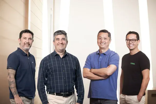 diretores da sysvision e grupo deal, clientes da corre mkt