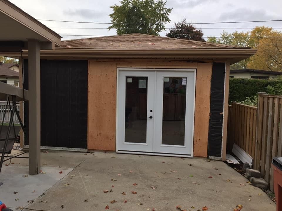 Garage with a Doors — Oldcastle, ON — Water Loc Inc