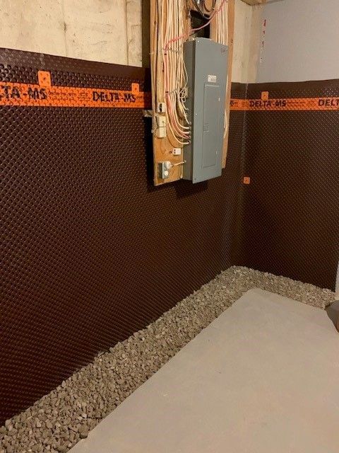 SuBasement with a Electrical Box — Oldcastle, ON — Water Loc Inc