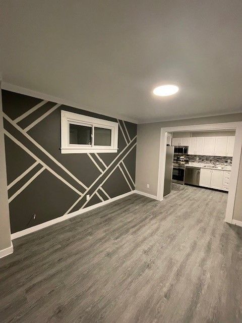 Geometric Design on the Wall — Oldcastle, ON — Water Loc Inc