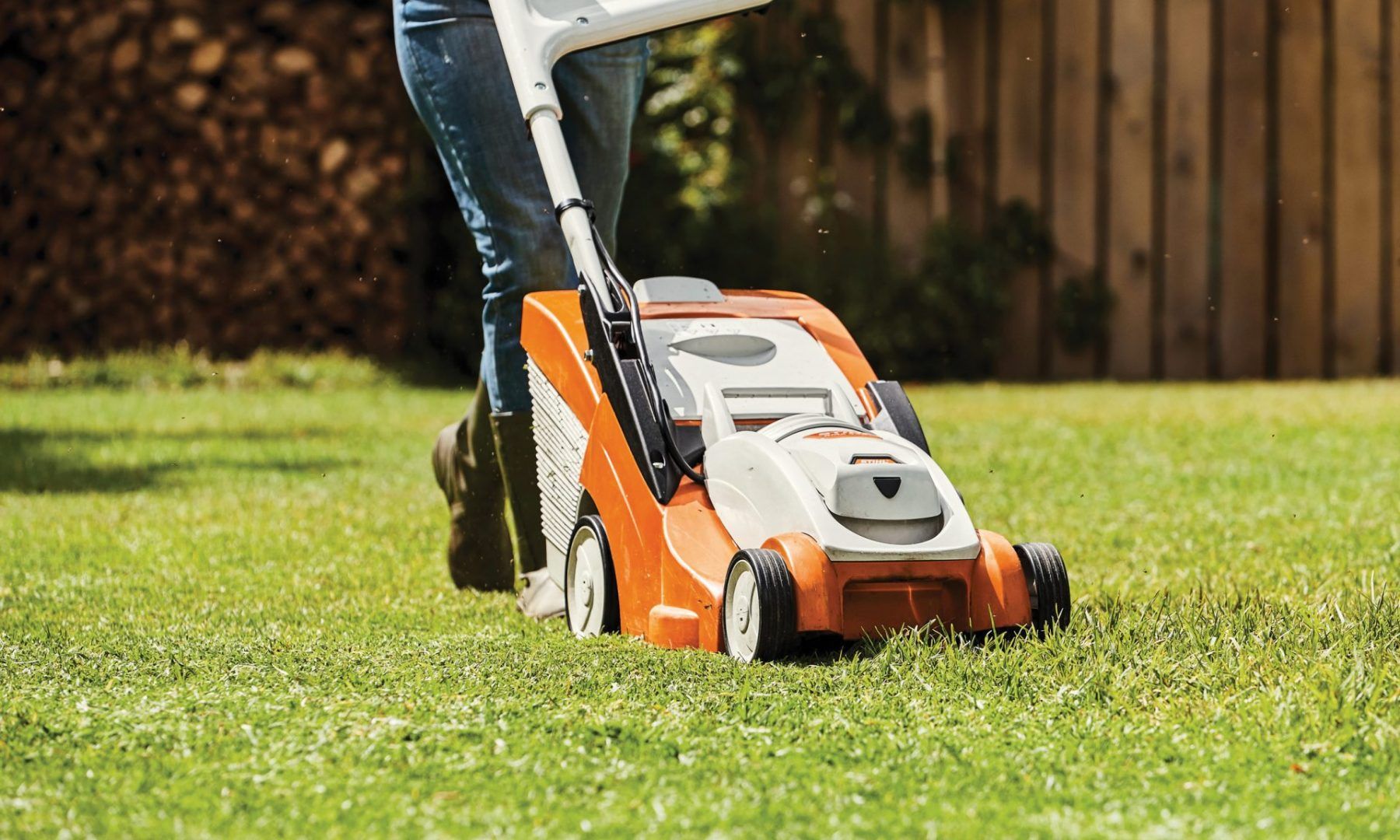 push mower