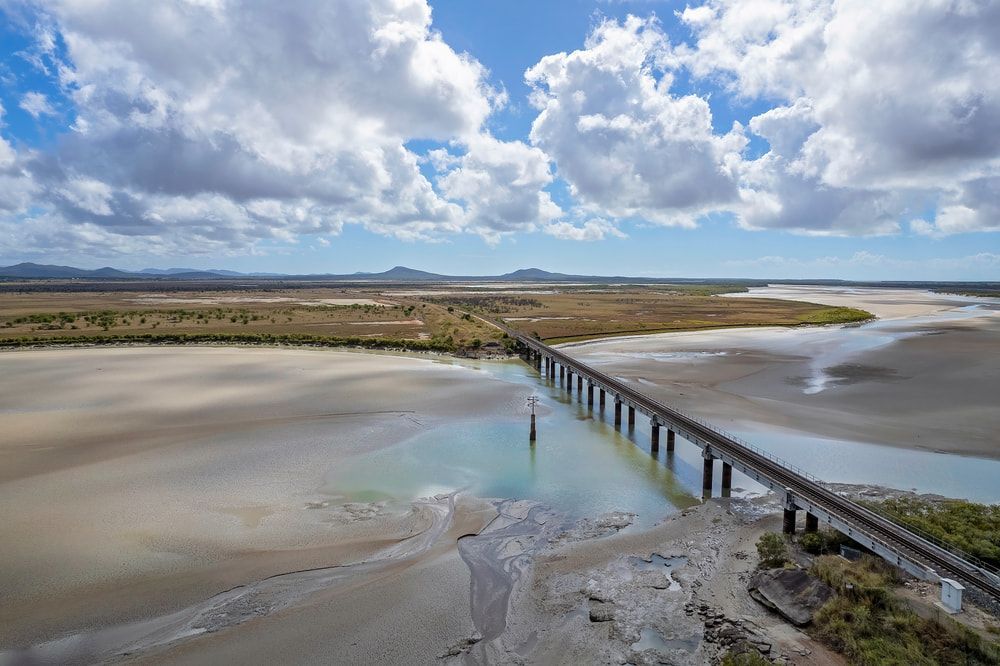 An Aerial View of A Bridge Over a Body of Water — Stihl Shop Grafton in Lawrence, NSW