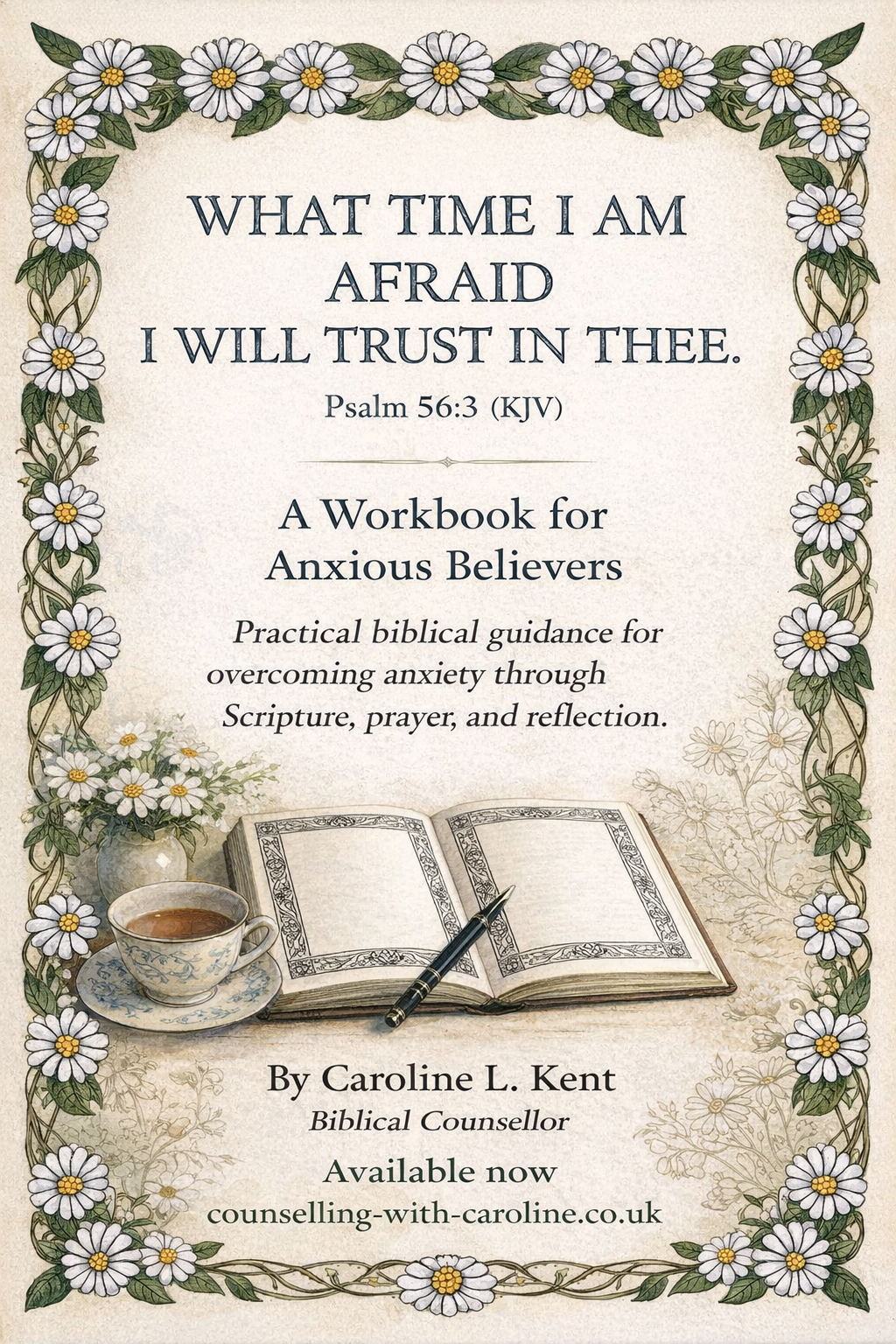 What Time I Am Afraid book advertisement