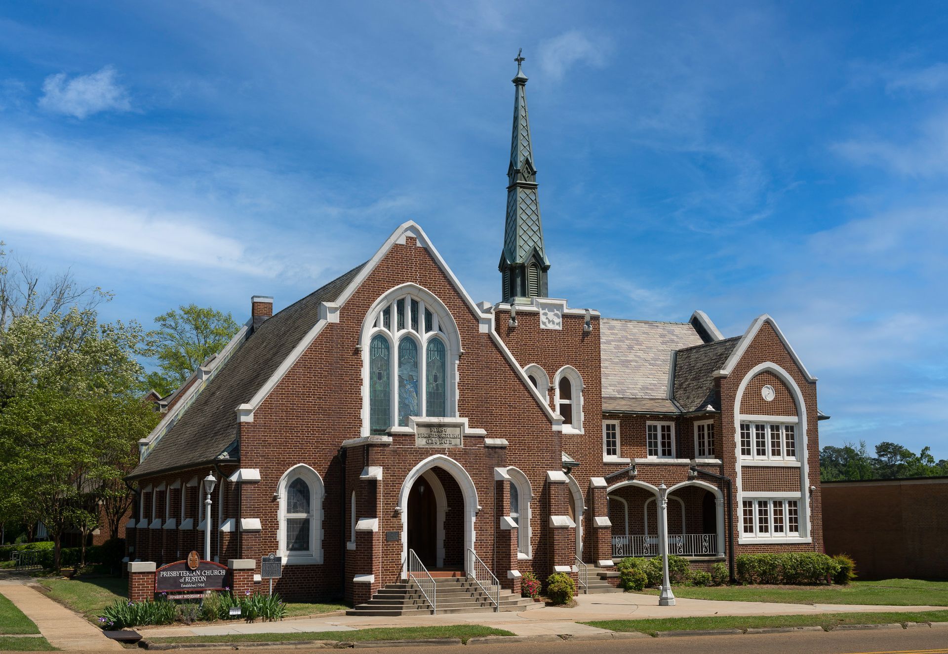 Exterior of the Presbyterian Church of Ruston PCUSA
