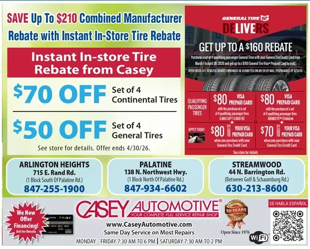 Monthly Coupon | Casey Automotive