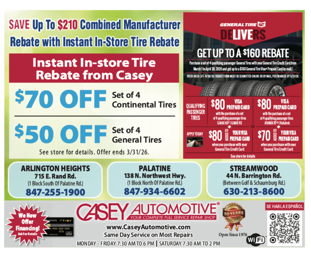 Monthly Coupon | Casey Automotive