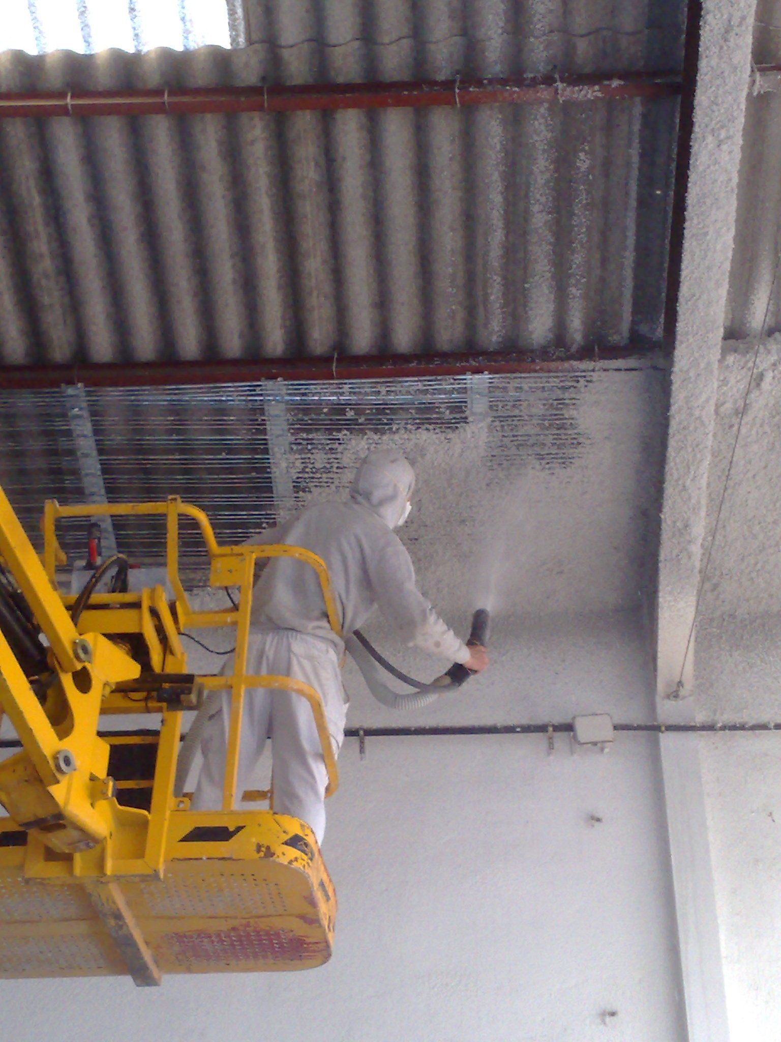 franja cortafuego, RF, proyectado,