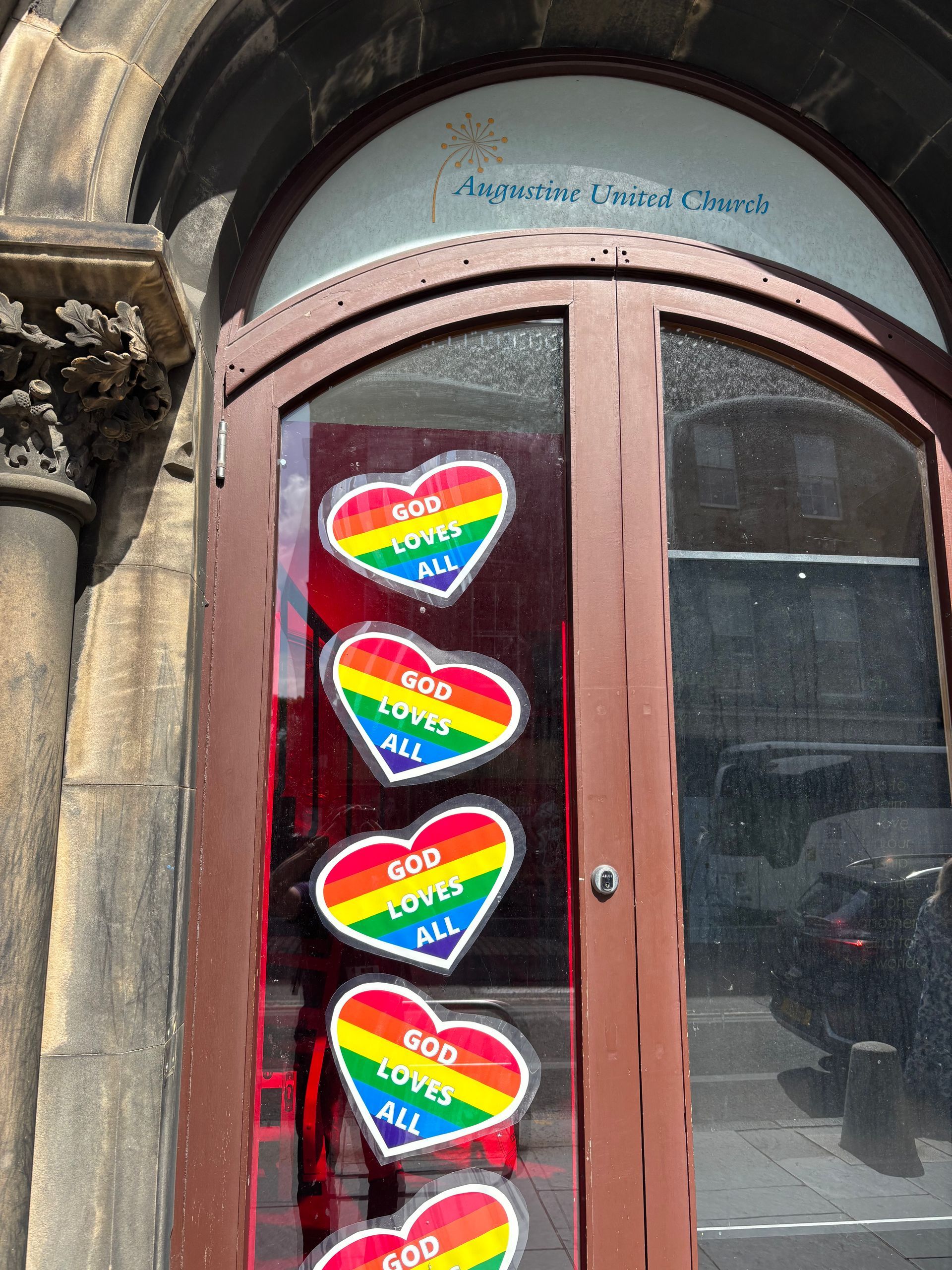 Spied at an Edinburgh, Scotland United Church by Joe & Lia Veit