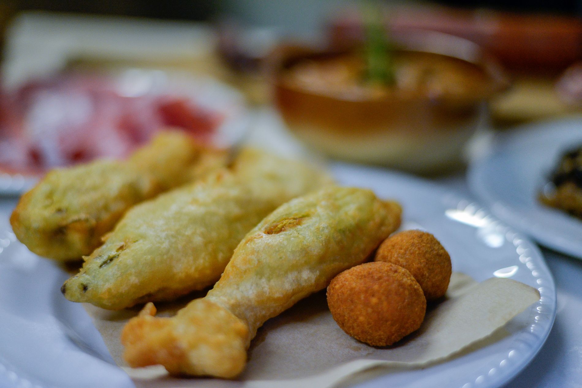 fiori di zucca fritti