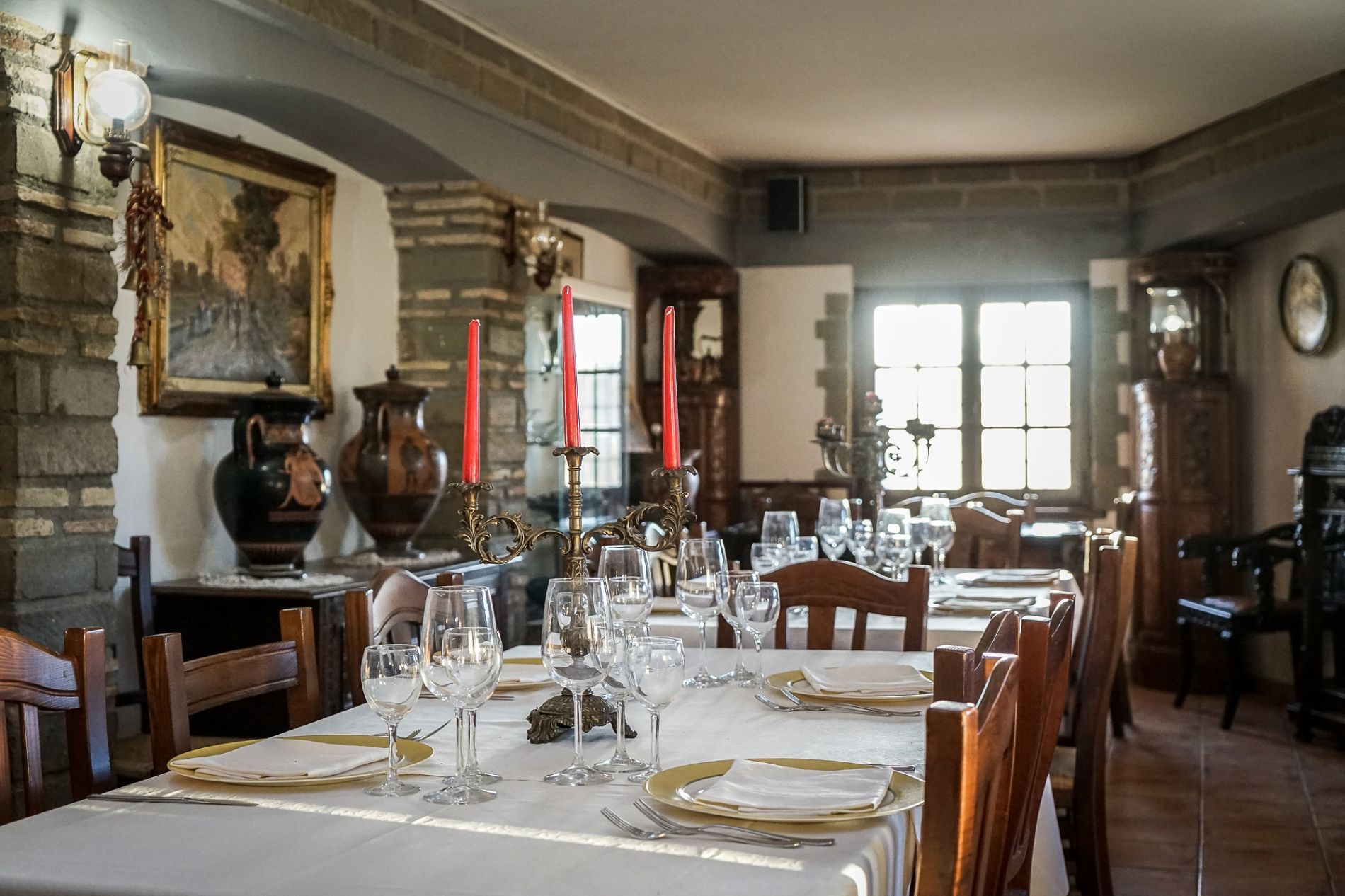 sala eventi del ristorante