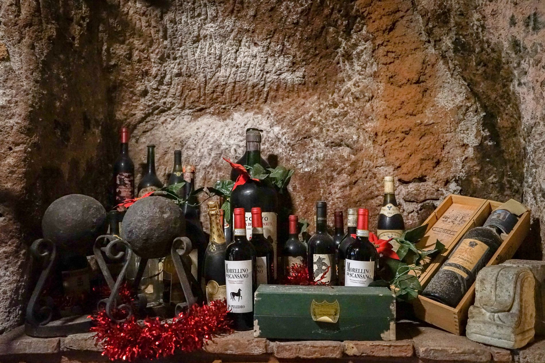 selezione di vini italiani