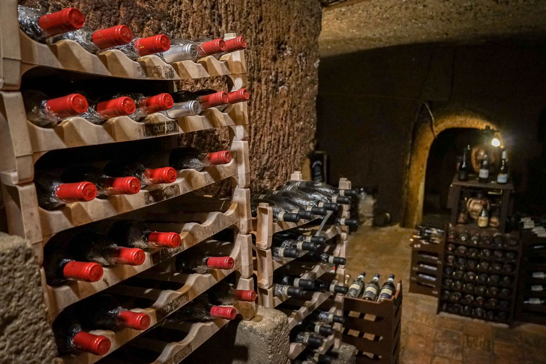 vini conservati a temperatura ideale