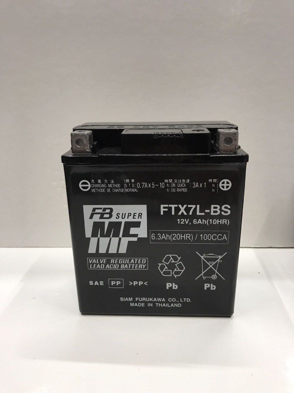 Batteria per motocicli