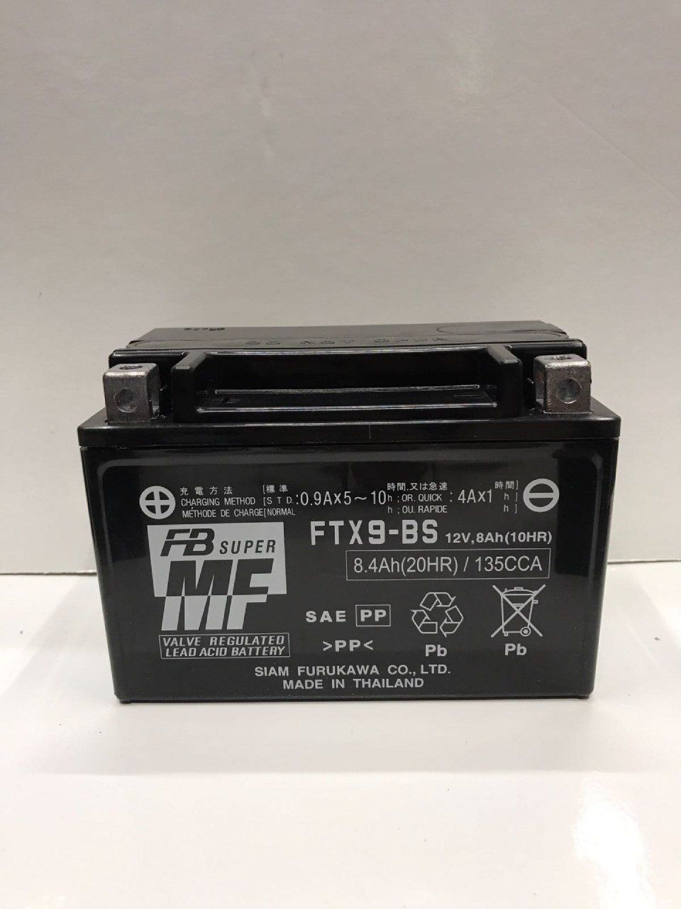 Batteria per motocicli