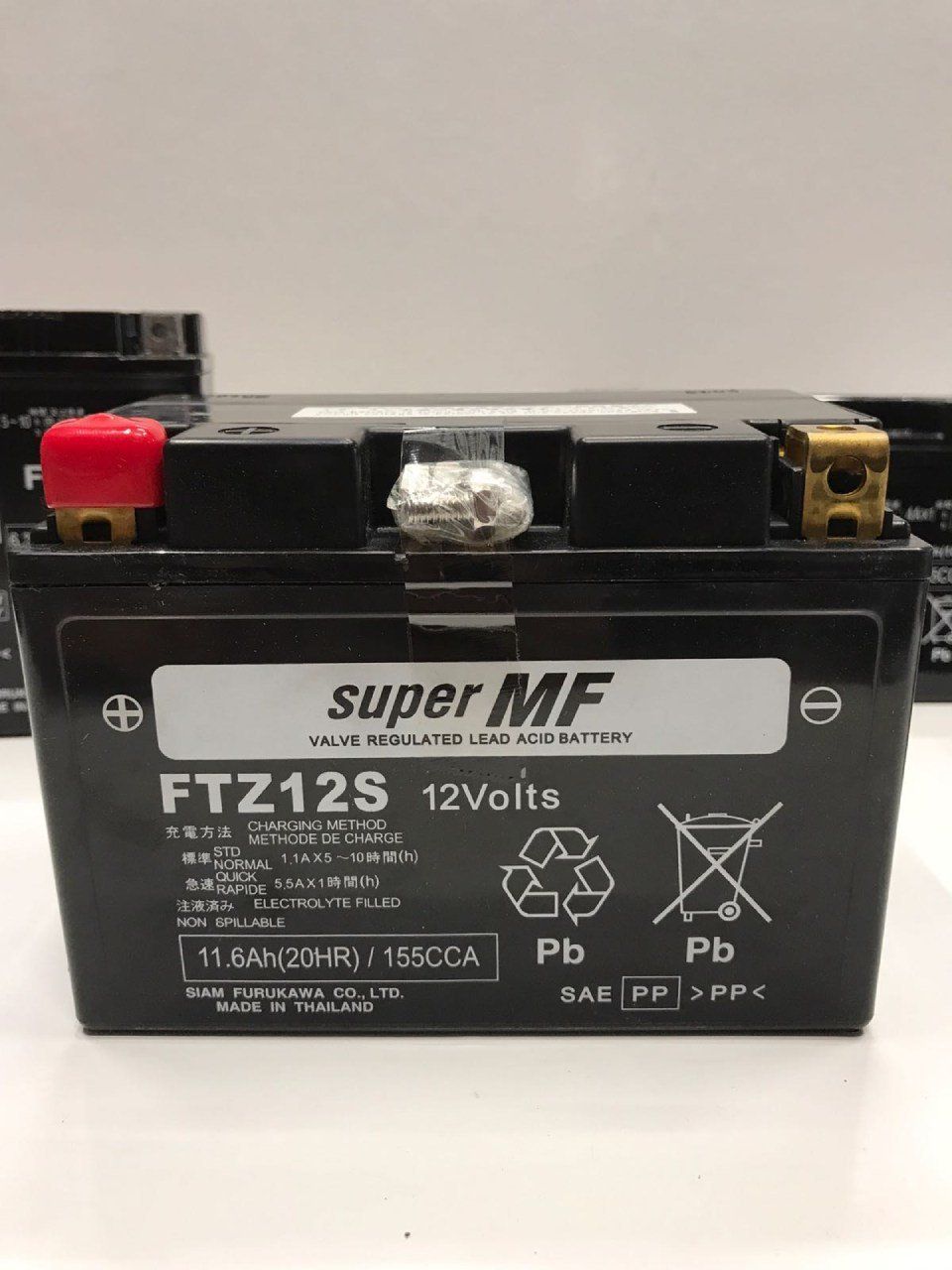 Batteria per motocicli