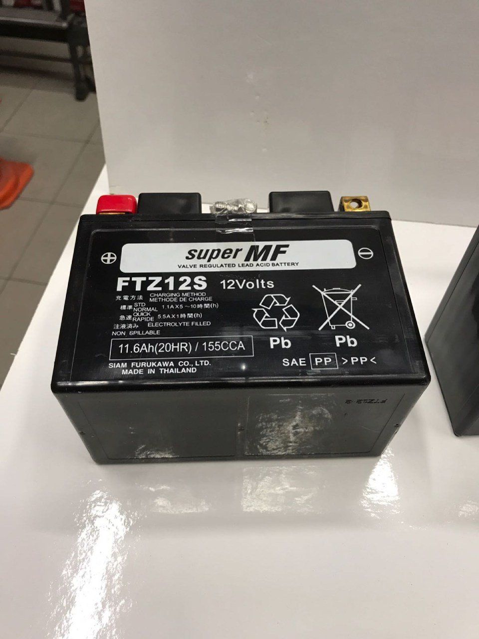 Batteria per motocicli