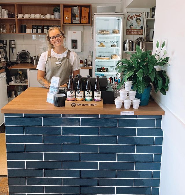 Cashier In The Café — A Nice Café in Nelson Bay