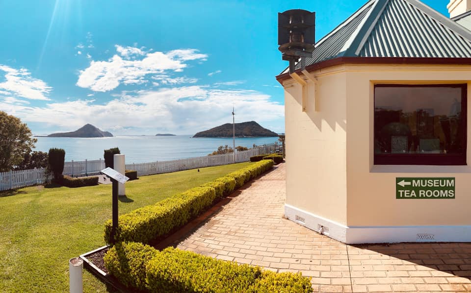 Side View Of The Café — A Nice Café in Nelson Bay