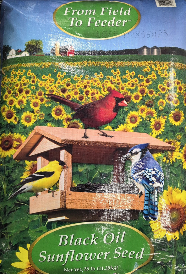 A truck filled with lots of bags of dog food.