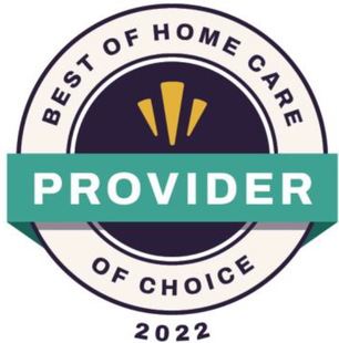 Best of Home Care Provider of Choice Award logo 