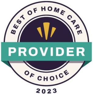 Best of Home Care Provider of Choice Award logo 