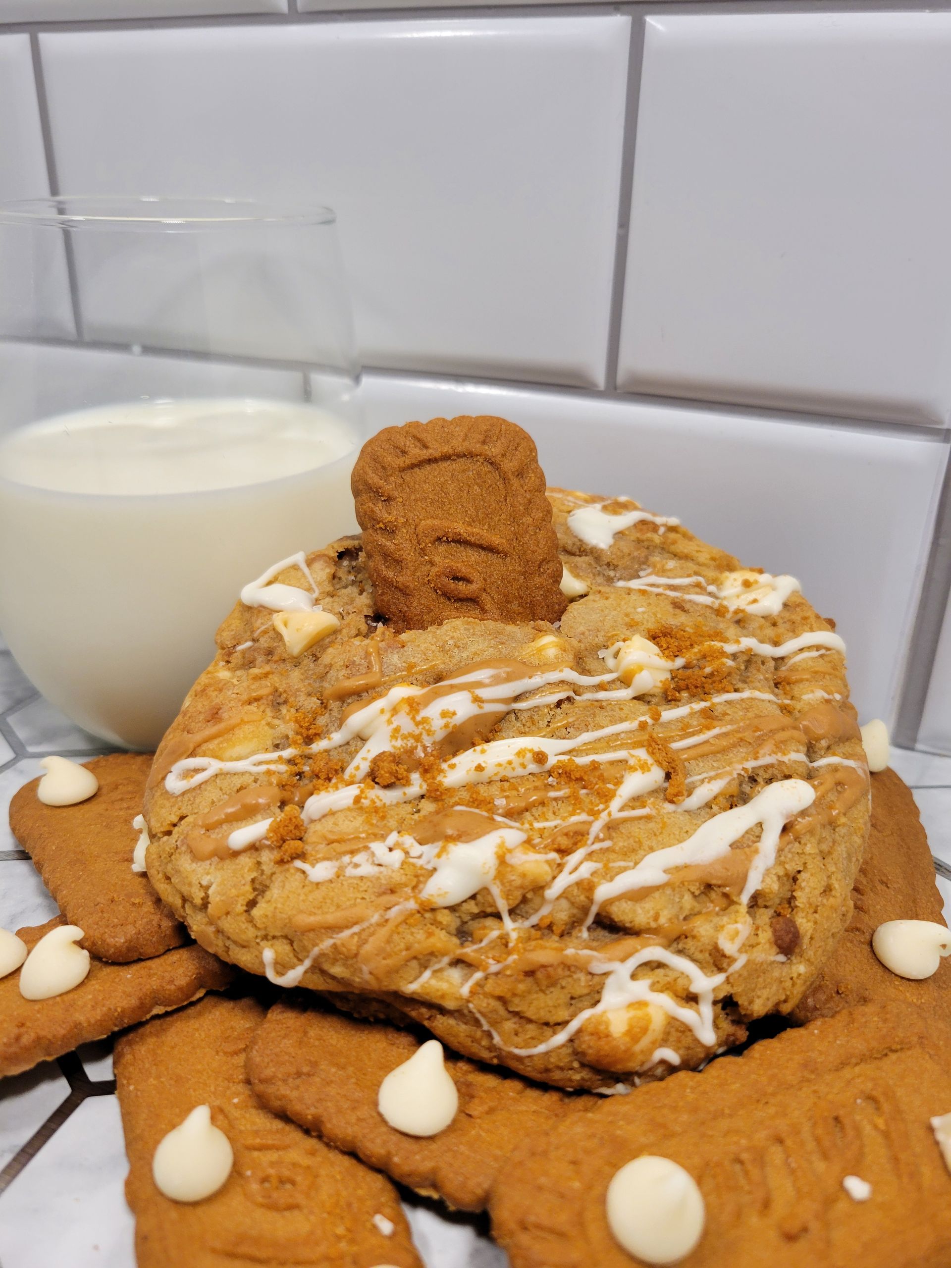 Stuffed biscoff Cookie Butter