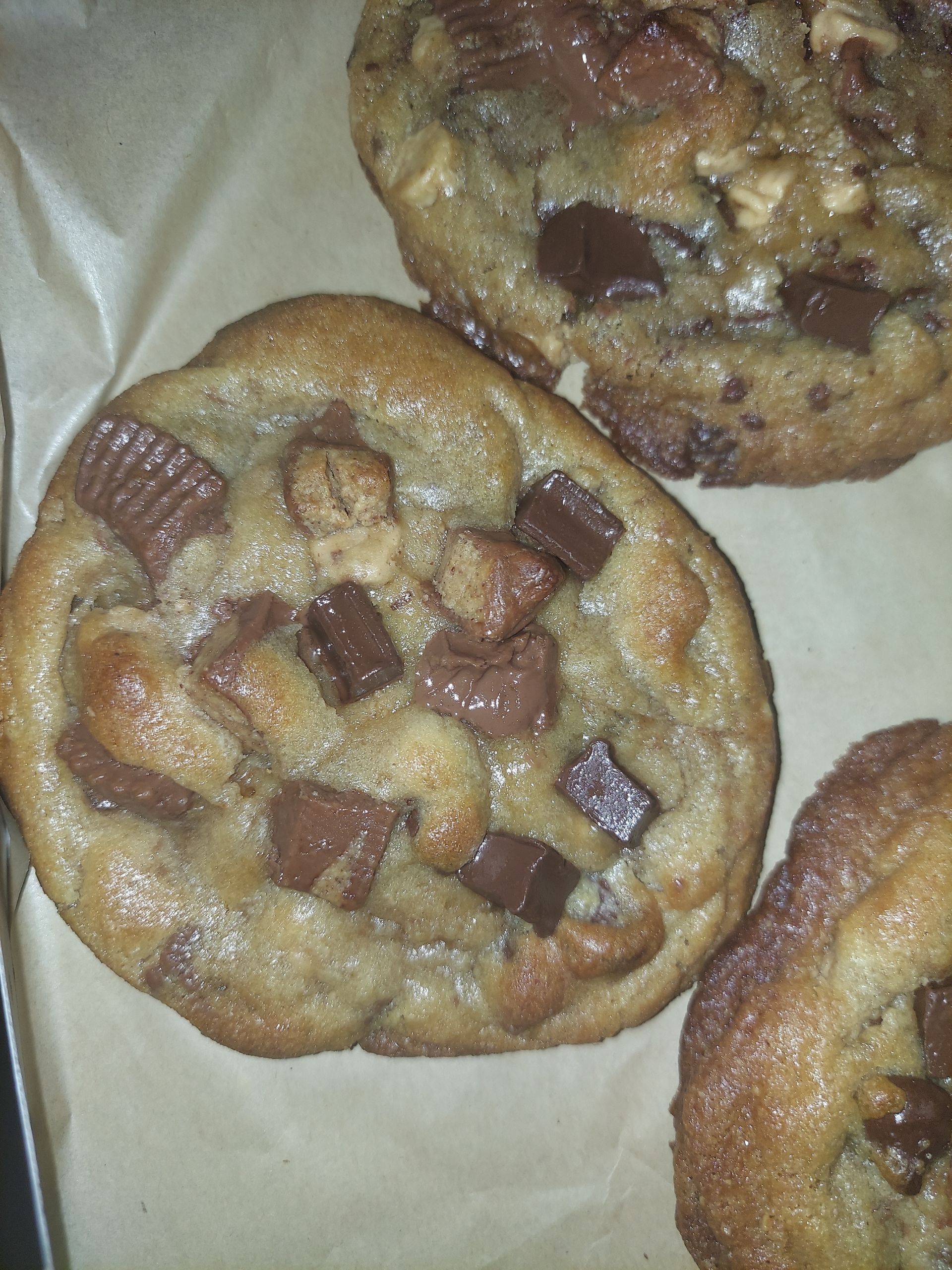 Reese's Chocolate Chip cookies