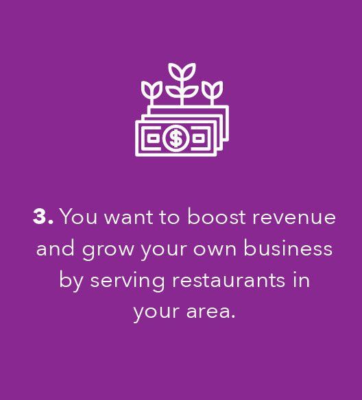 grow your business by serving restaurants