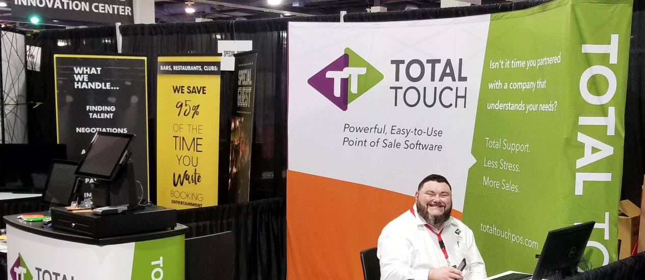Bar and restaurant trade shows and events total touch pos