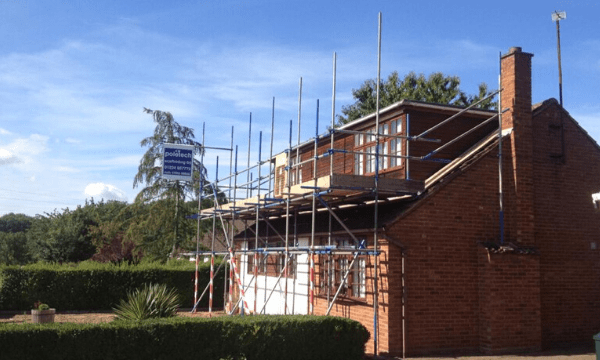 Domestic scaffolding projects in Bedfordshire