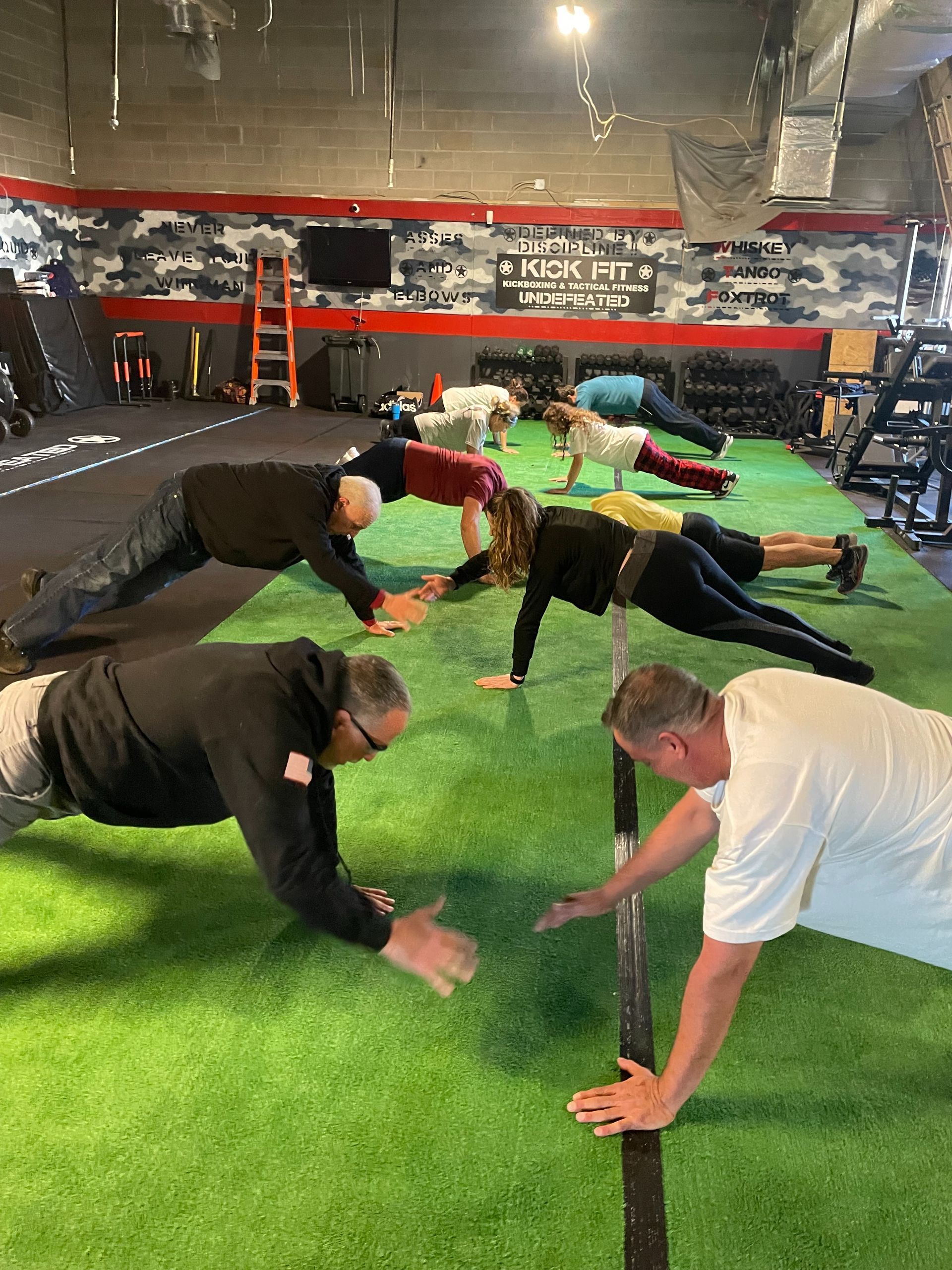 Students practicing practical self-defense drills at Storm Krav Maga in Bohemia, NY to build confidence.
