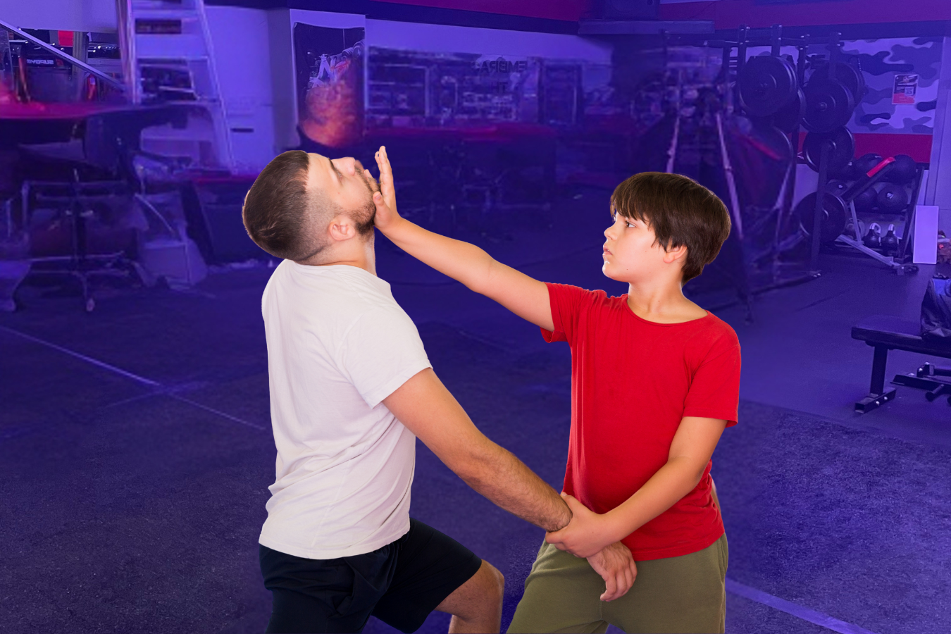Teen practicing Krav Maga in Bohemia NY for confidence, safety, and self-defense skills at Storm Kr