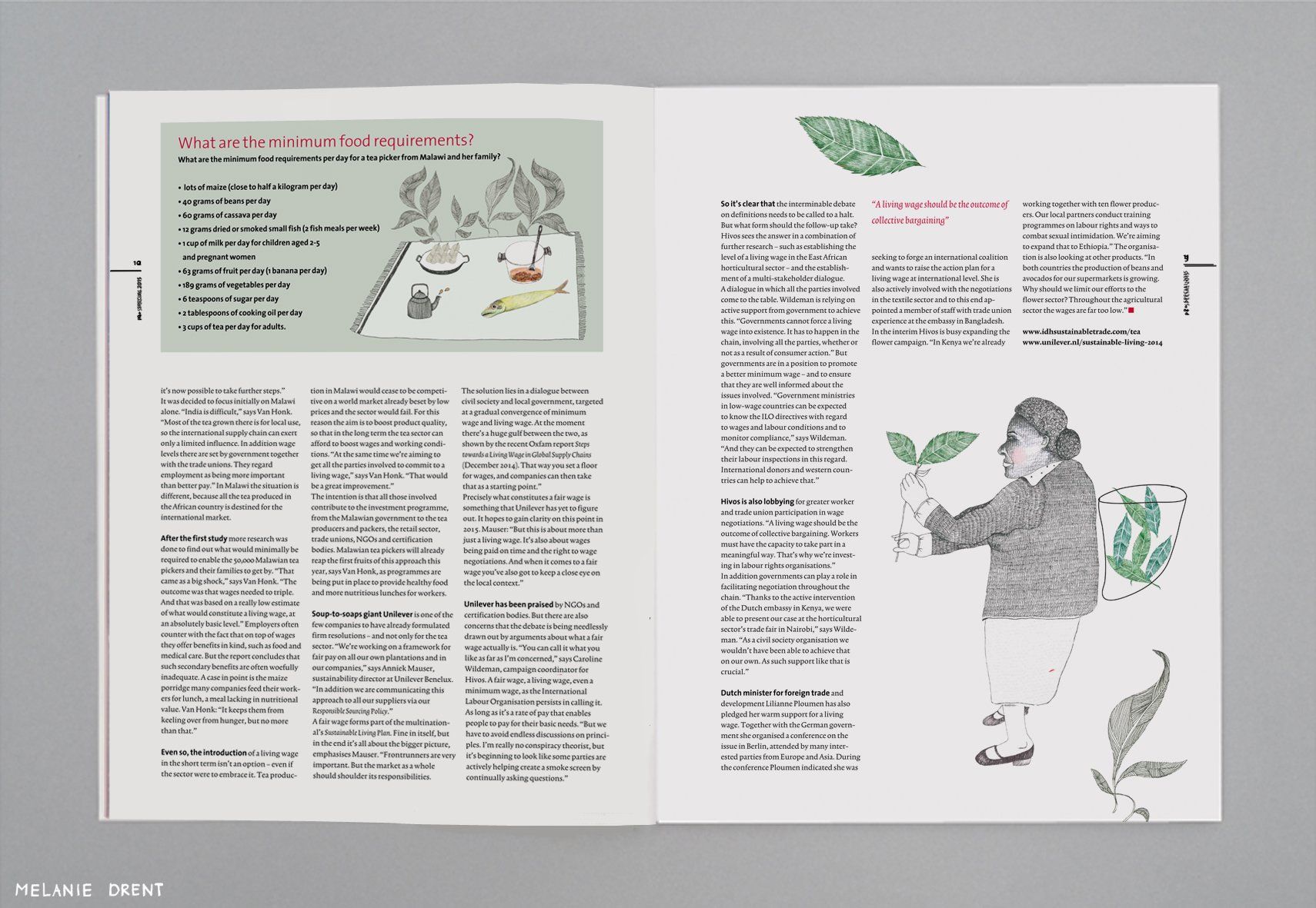 creator for editorial illustrations for magazines
