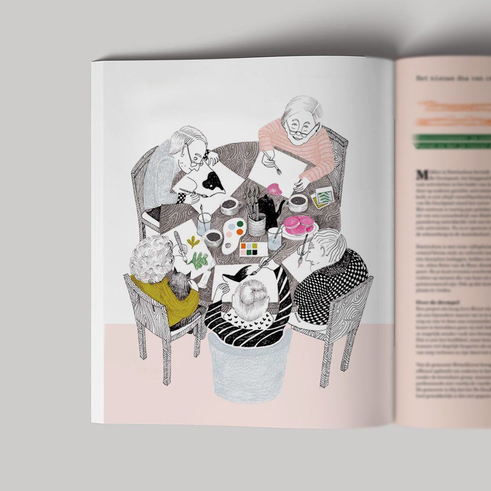 magazine illustraties