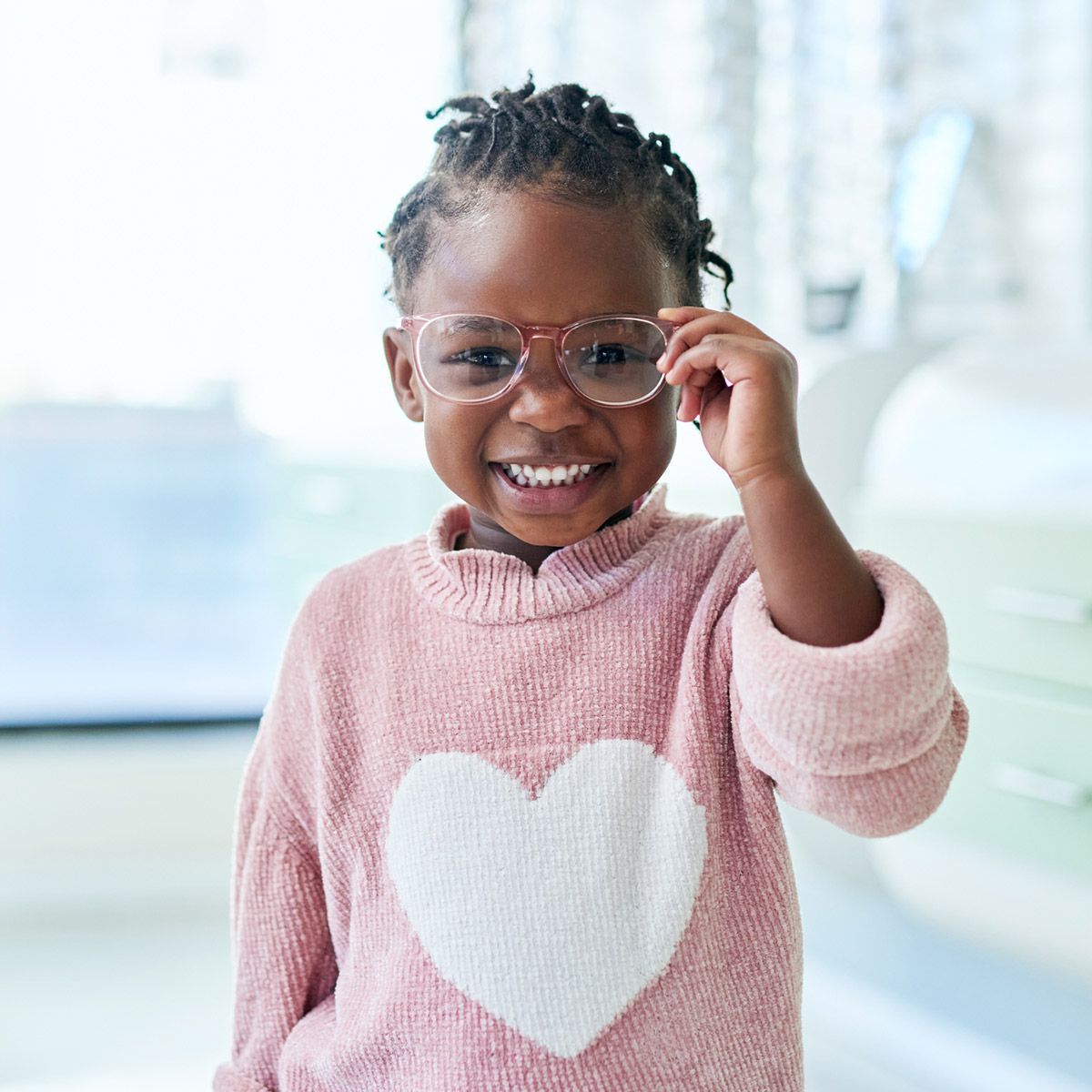 Girl with Eyeglasses — Pocatello, ID — The Eye Clinic
