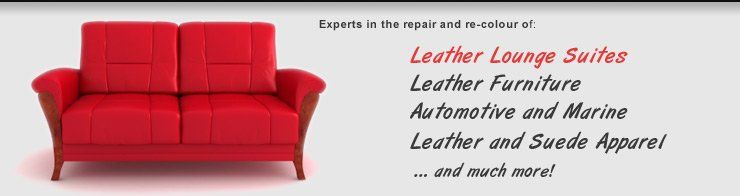 Leather lounge suites