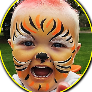 Themed face painting designs