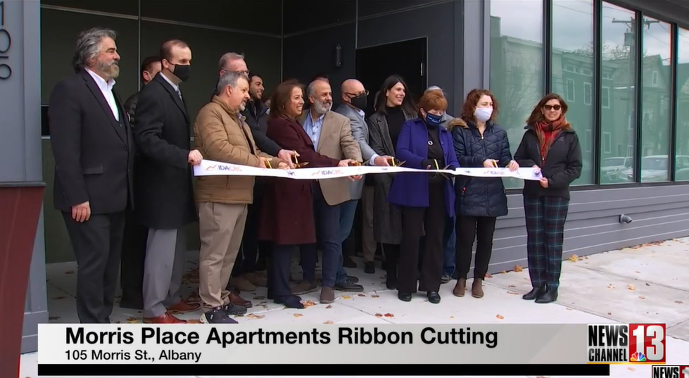 Ribbon Cutting at Morris Place